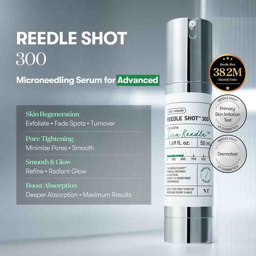 VT COSMETICS CICA Reedle Shot 300 50ML