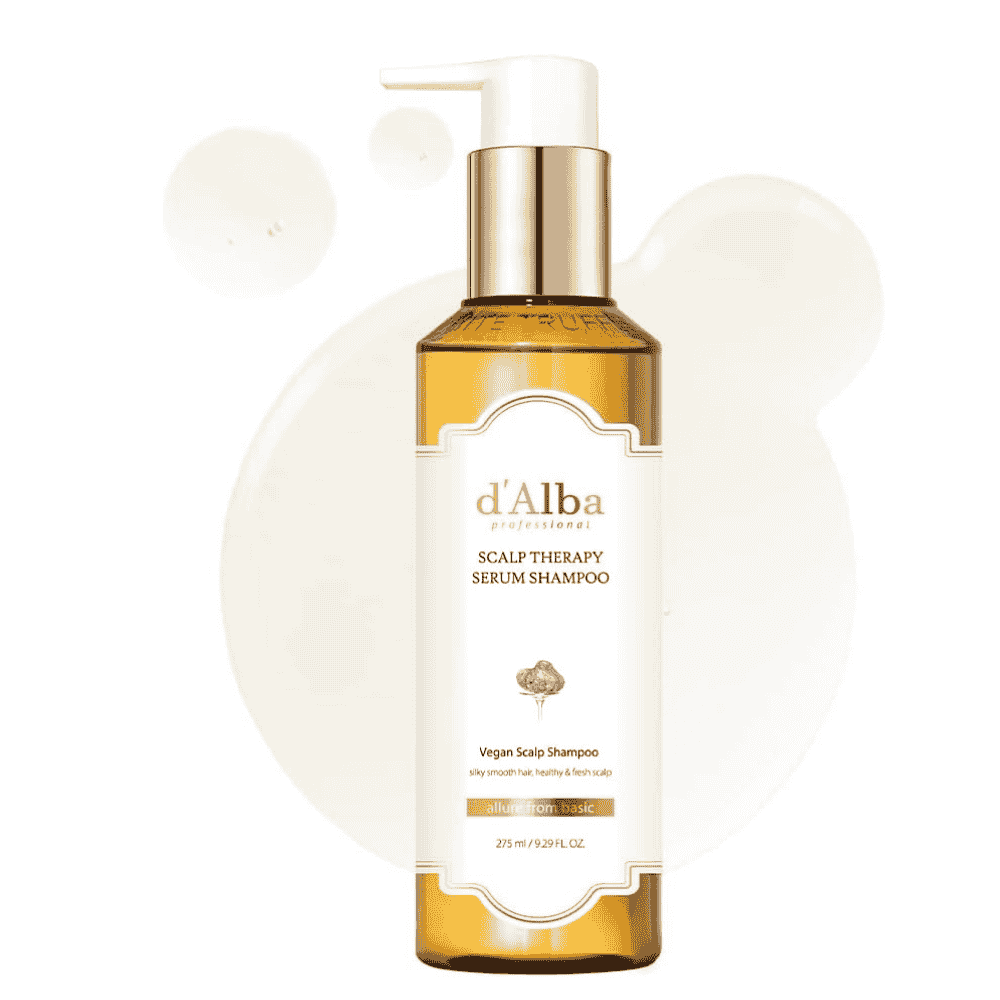 d'Alba Scalp Therapy Serum Shampoo – Hair Fall Control & Repair Vegan Shampoo (275ml)
