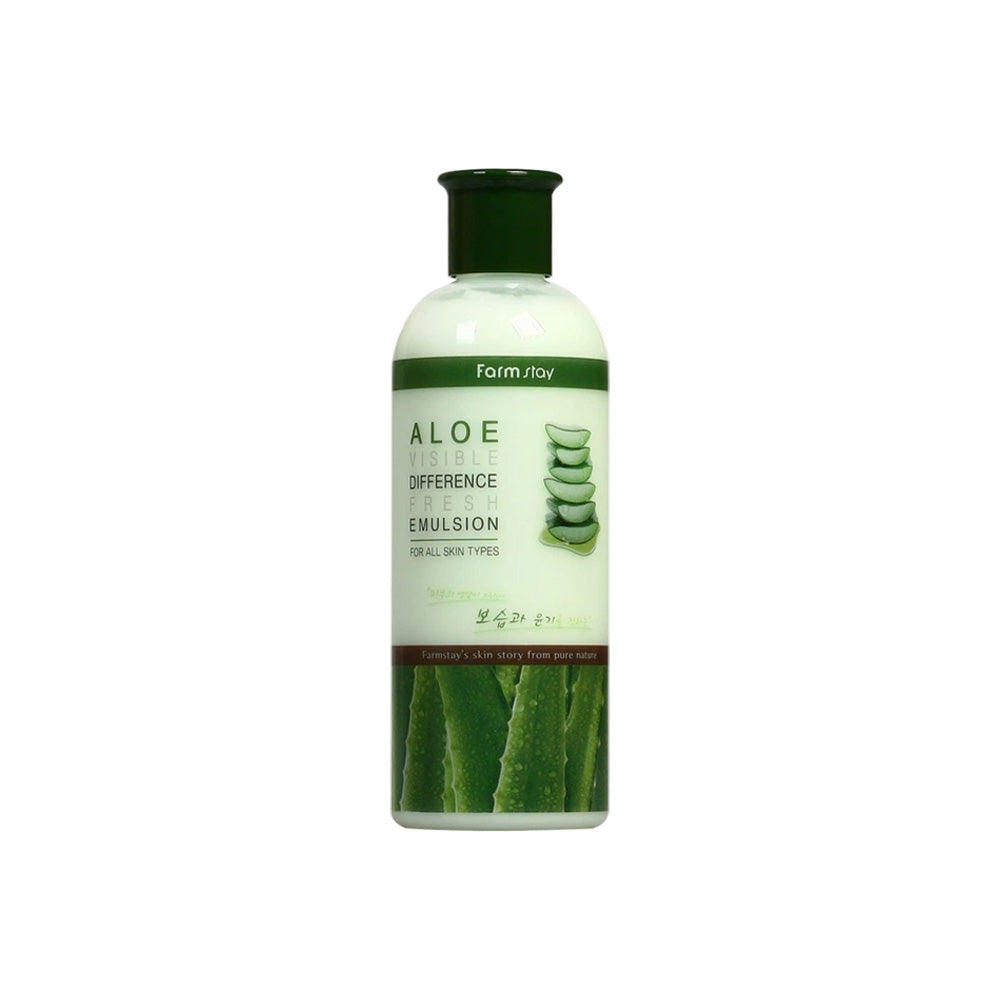 Farmstay Aloe Visible Difference Moisture Emulsion 350ml