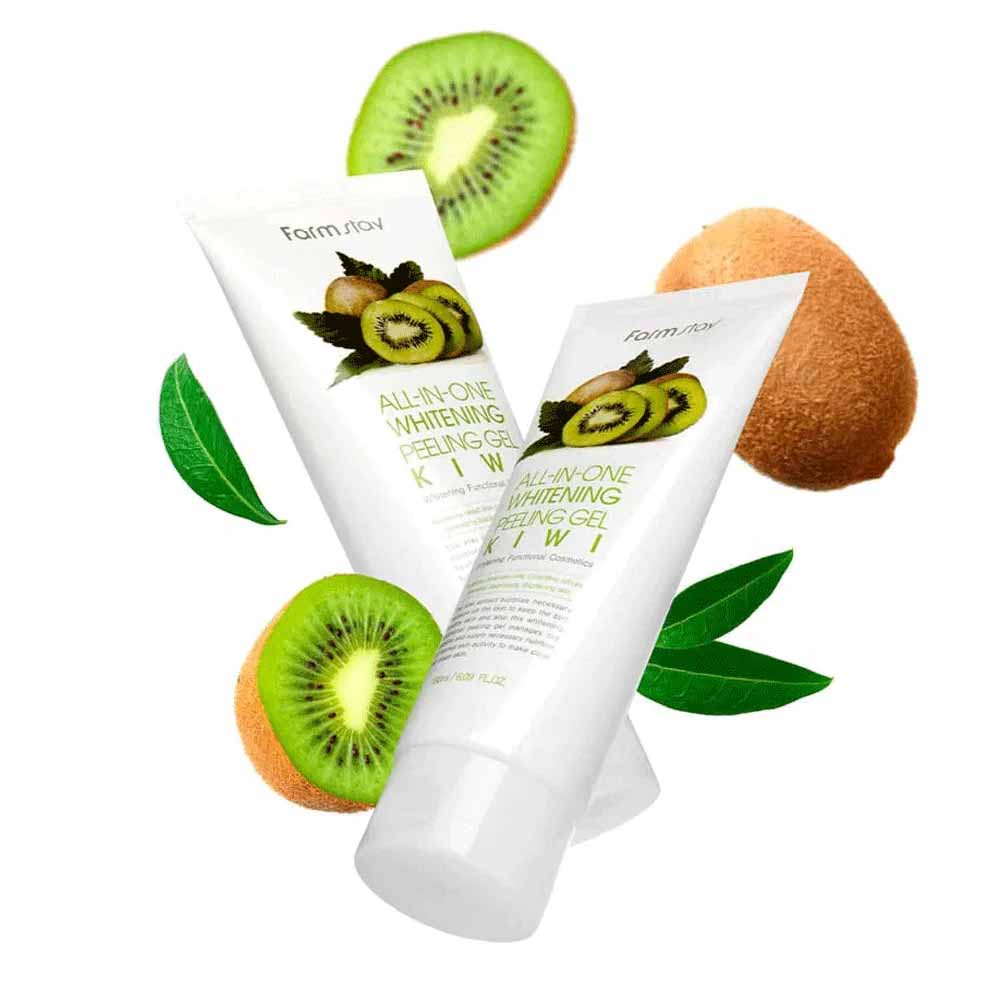 FarmStay All-In-One Whitening Peeling Gel Kiwi 180ML
