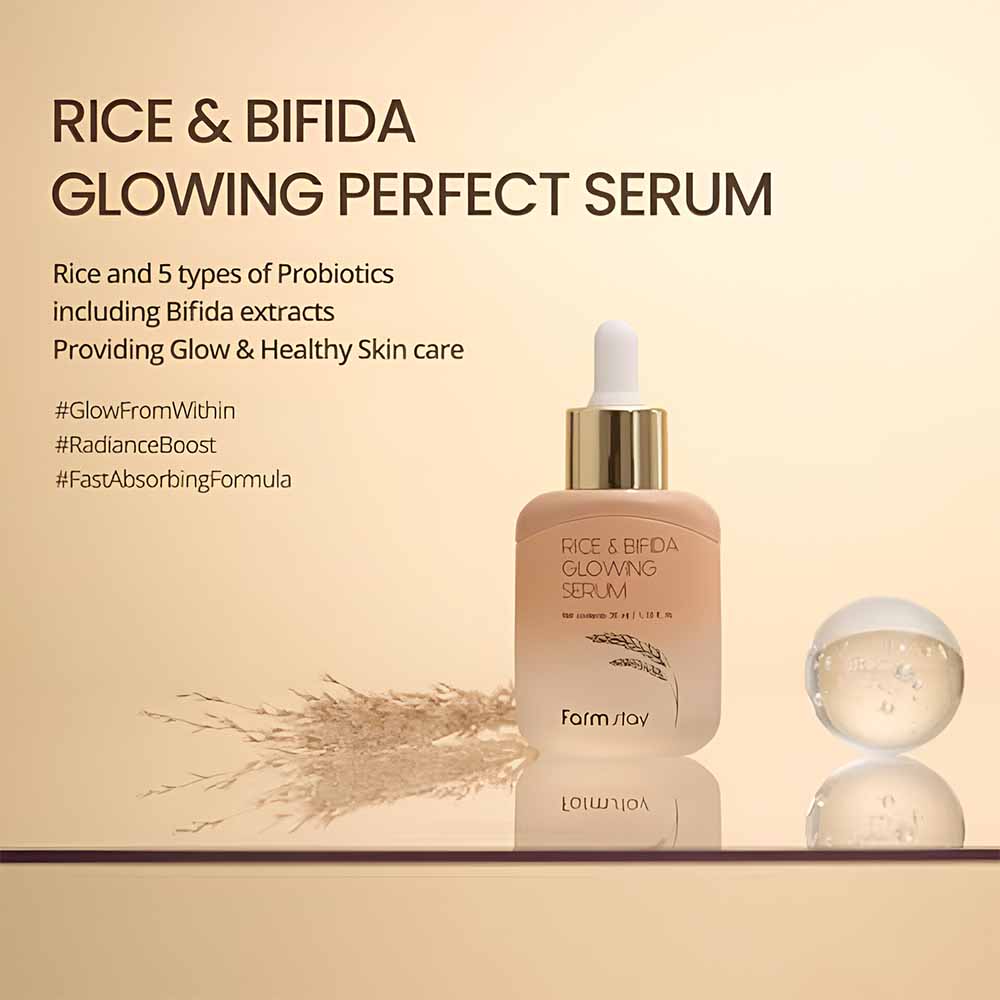 FarmStay Rice and Bifida Glowing Serum 35ML