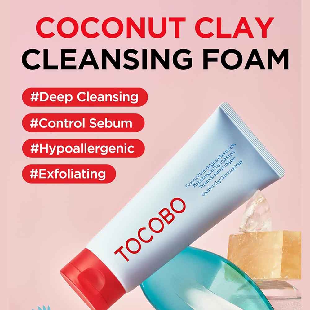 TOCOBO Coconut Clay Cleansing Foam 150ml