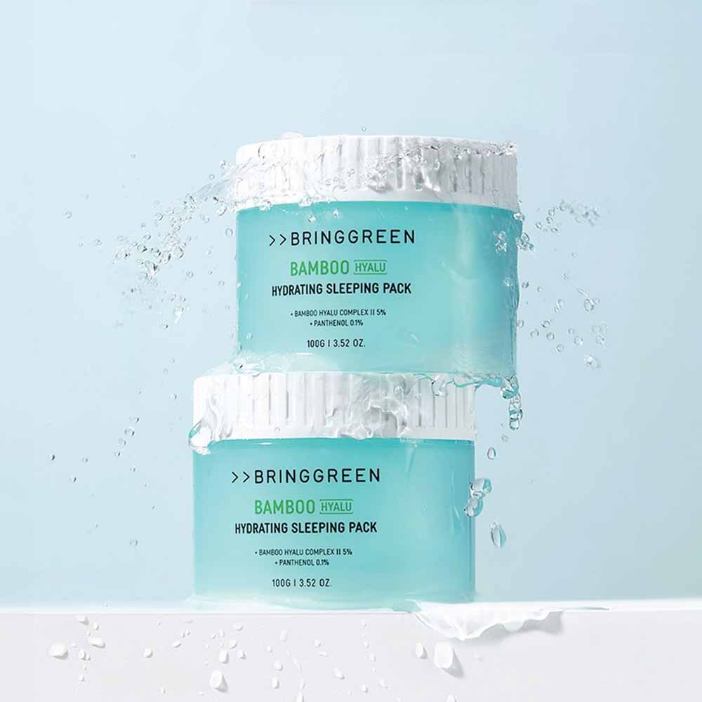 BRINGGREEN Bring Green Bamboo Hyalu Hydrating Moisture Sleeping Pack 100g