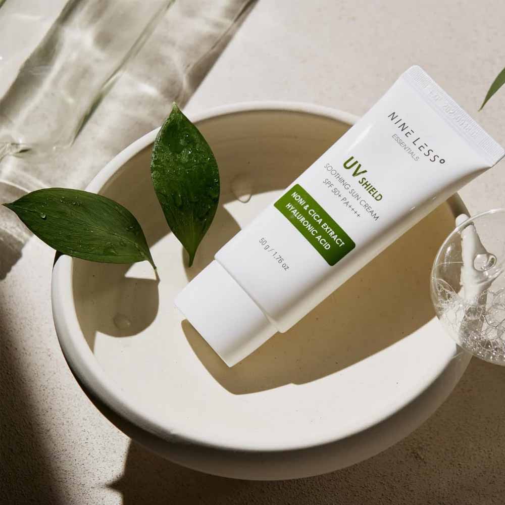 Nineless Essentials UV Shield Soothing Sun Cream SPF50+PA++++50g