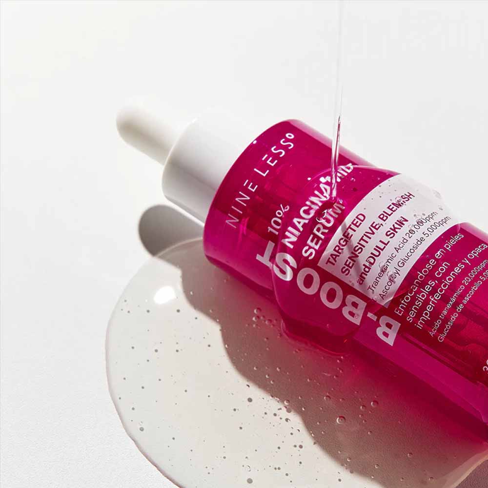Nine Less B-Boost 10% Niacinamide Serum - Brightening & Pore-Minimizing 30ml