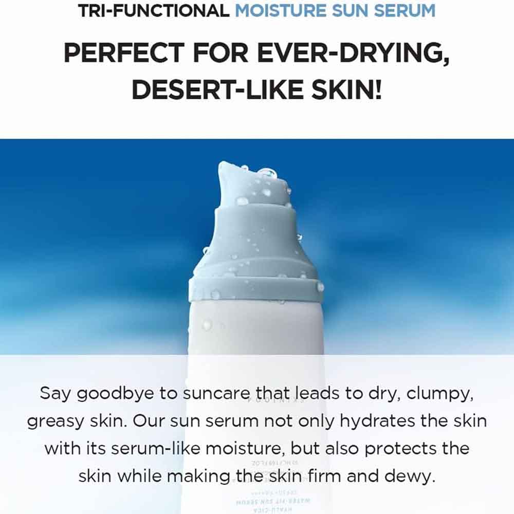 SKIN1004 Madagascar Centella Hyalu-Cica Water-Fit Sun Serum Twin Pack 50ML