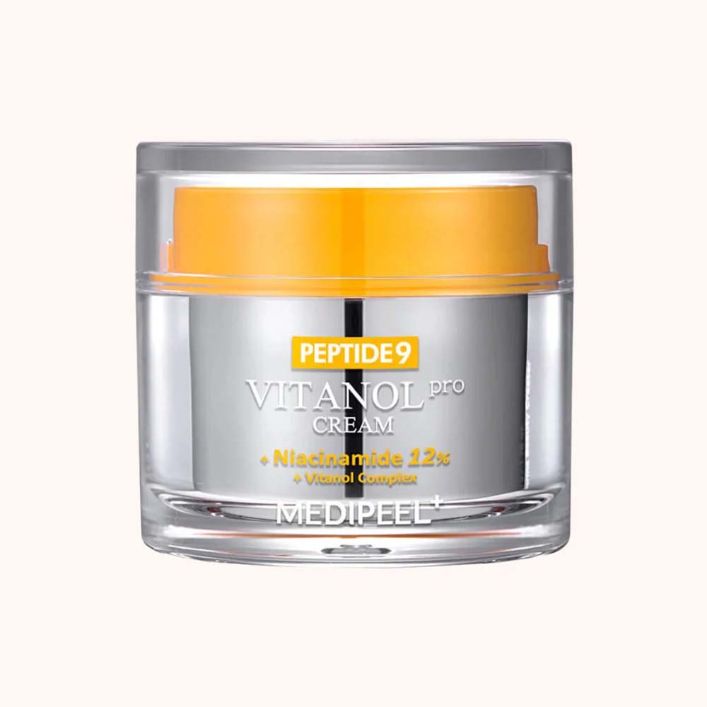 Medipeel Peptide 9 Vitanol Pro Cream 50ml +niacinamide 12% +Vitanol Complex