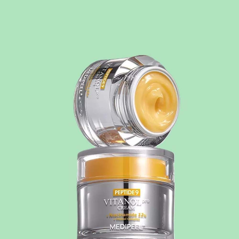 Medipeel Peptide 9 Vitanol Pro Cream 50ml +niacinamide 12% +Vitanol Complex