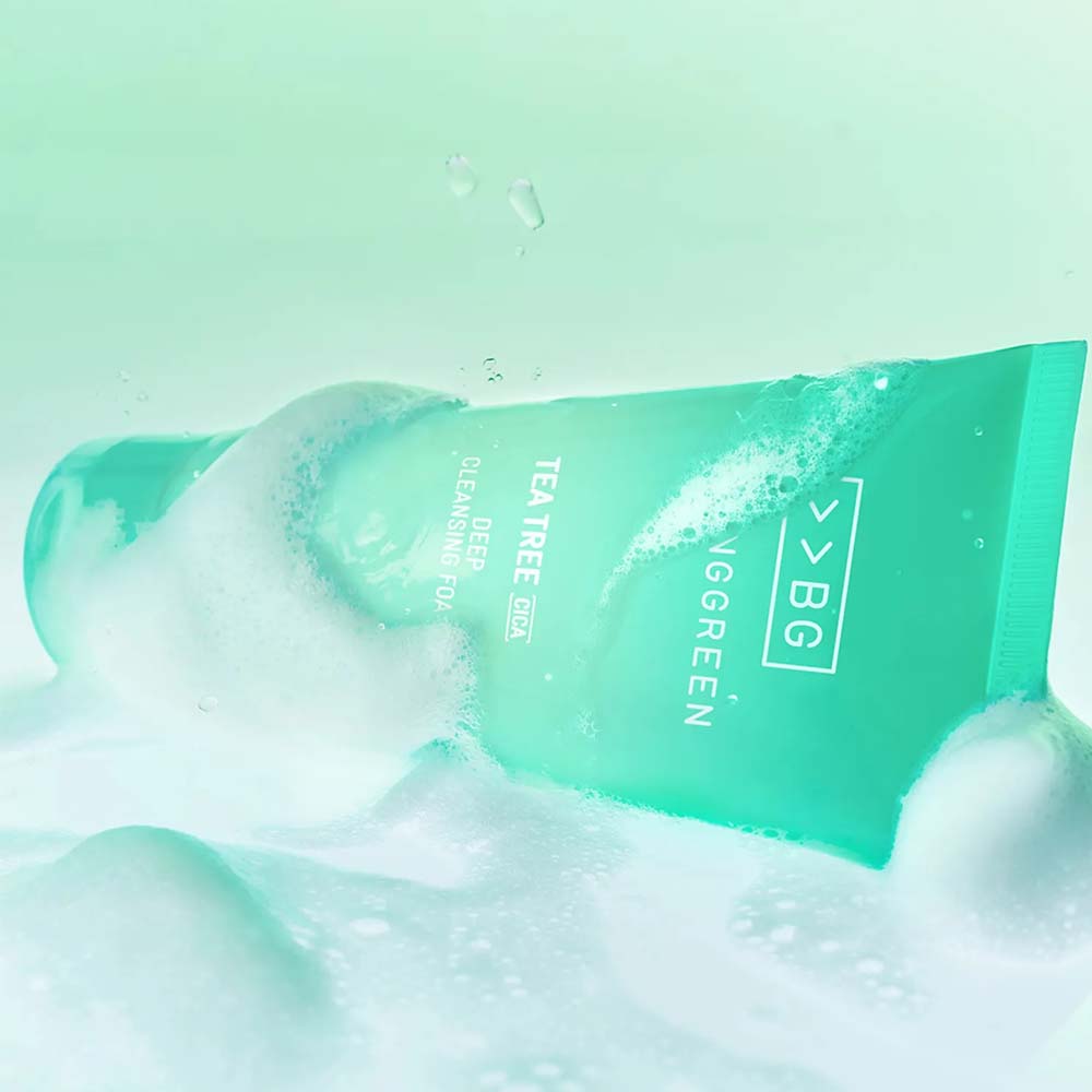 BRINGGREEN TEA TREE CICA DEEP CLEANSING FOAM 120ML