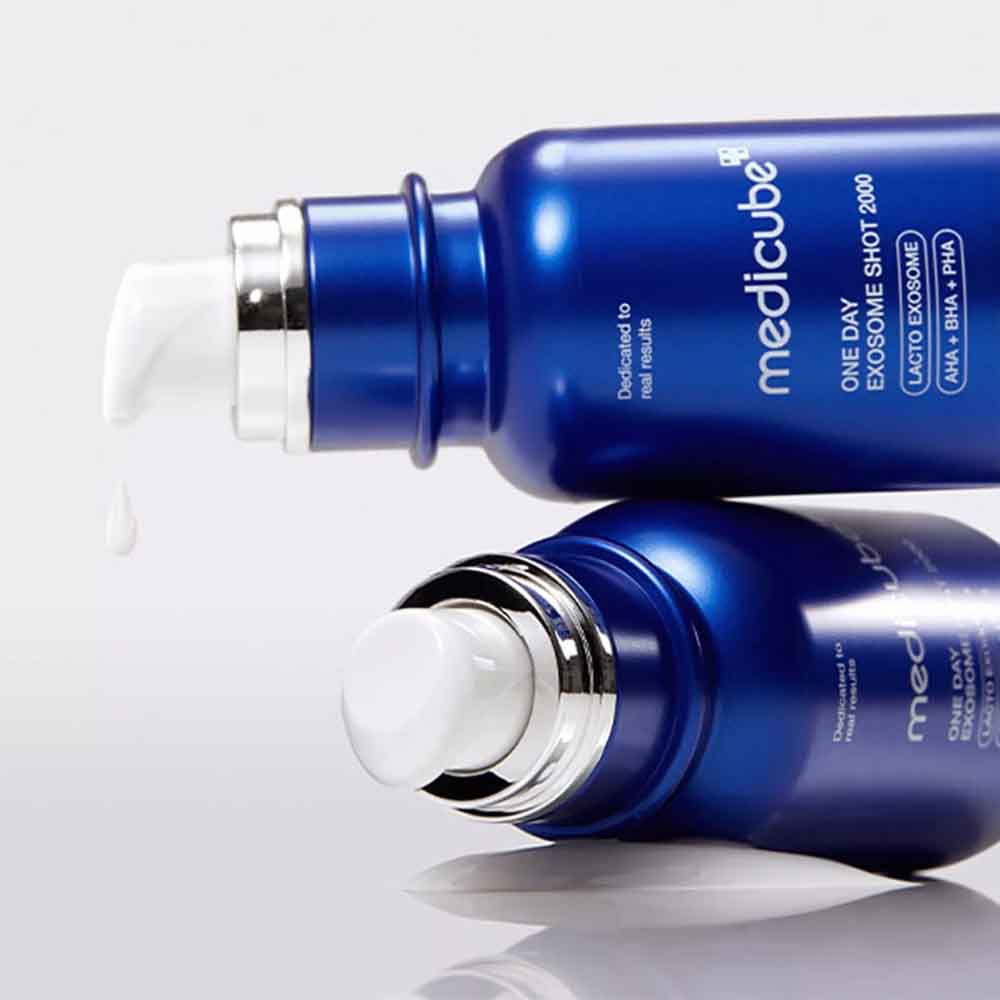 medicube Zero Exosome Shot 2,000 PPM Spicule Facial Serum | Pore Care, Dead Skin Cells, Skin Texture