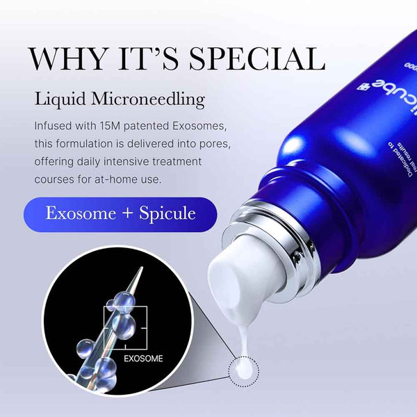Medicube One Day Exosome Shot 7500 - 30ml - Liquid Booster Serum | Exosome, AHA+BHA+PHA | Pore Care, Dead Skin Cells, Skin Texture | Korean Skin Care