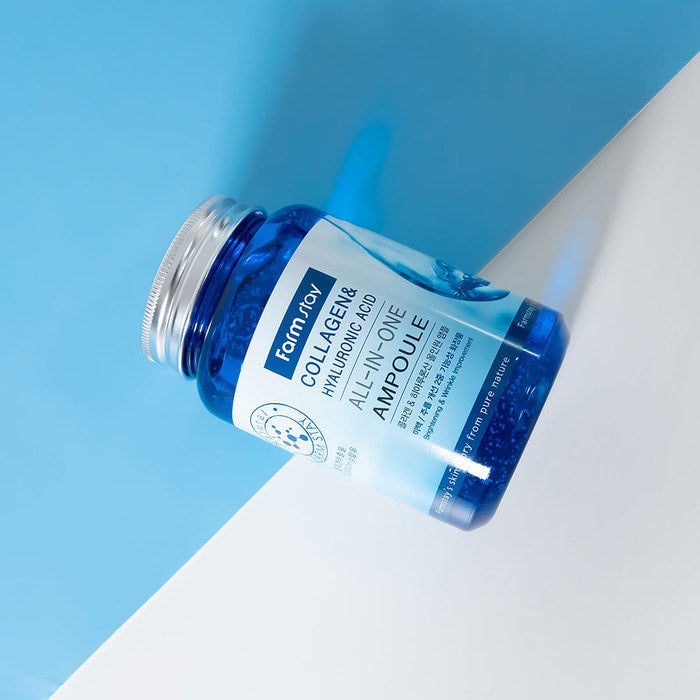 FARM STAY Collagen & Hyaluronic Acid All-In-One Ampoule 250ml