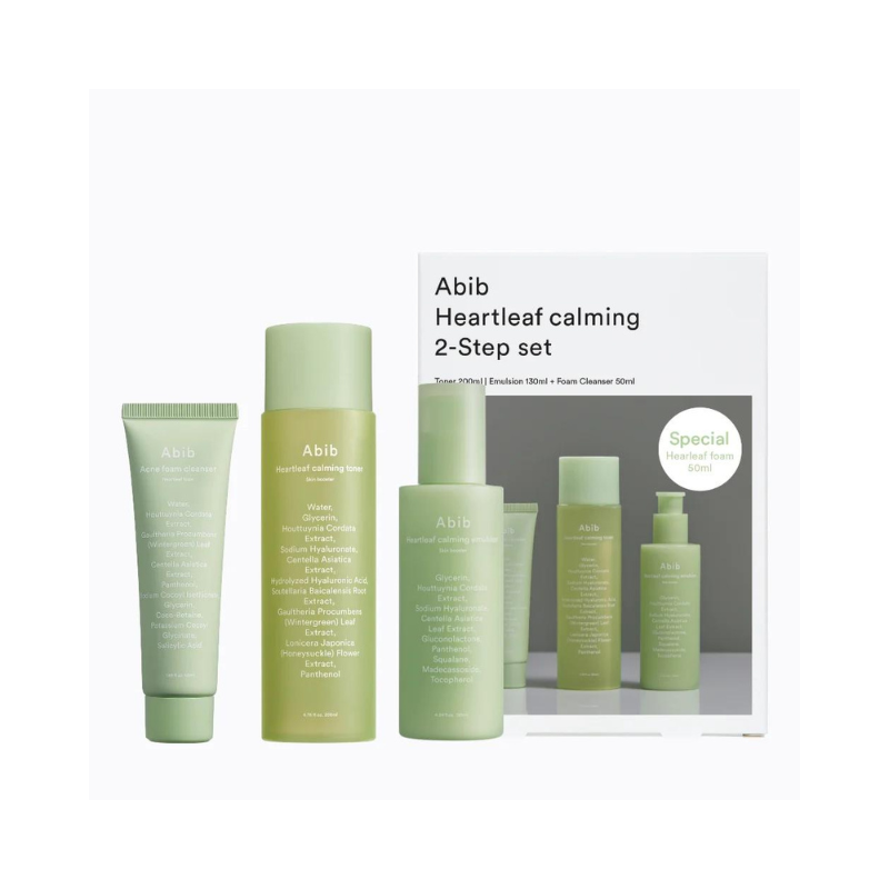 Abib Heartleaf calming 2-Step kit