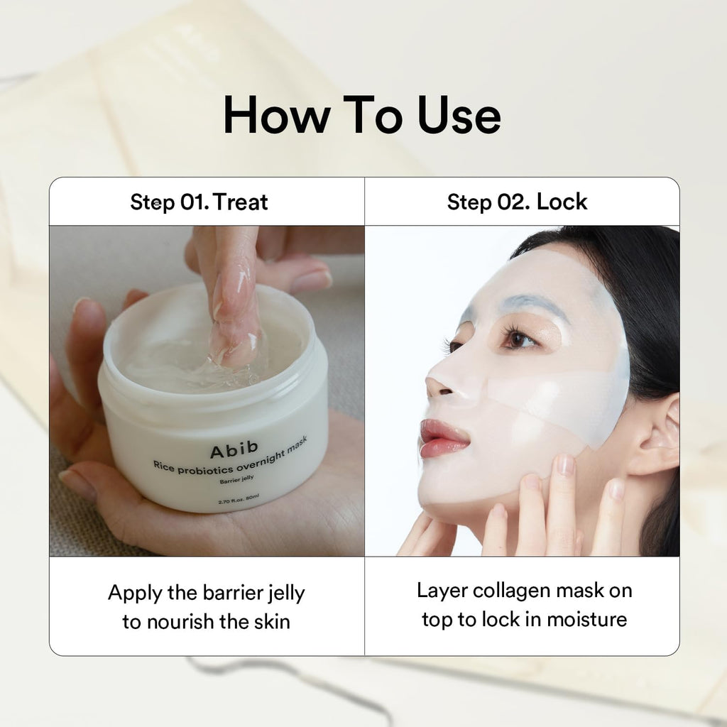 Abib Collagen Gel Mask Jericho Rose Jelly – Hydrating & Firming Hydrogel Sheet Mask (10 Sheets)