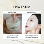 Abib Collagen Gel Mask Jericho Rose Jelly – Hydrating & Firming Hydrogel Sheet Mask (10 Sheets)