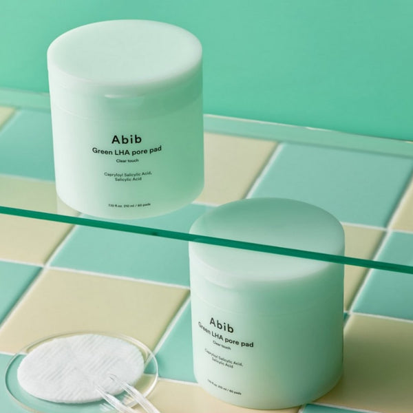 Abib Green LHA Pore Pad Clear Touch 60pcs Exfoliating Toner Pads