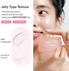 Abib PDRN Collagen Overnight Mask Firming Jelly 2.7 fl oz | Vegan Sleeping Mask for Firming & Glow \Sleeping Cream Mask Moisturizer for Glass Skin