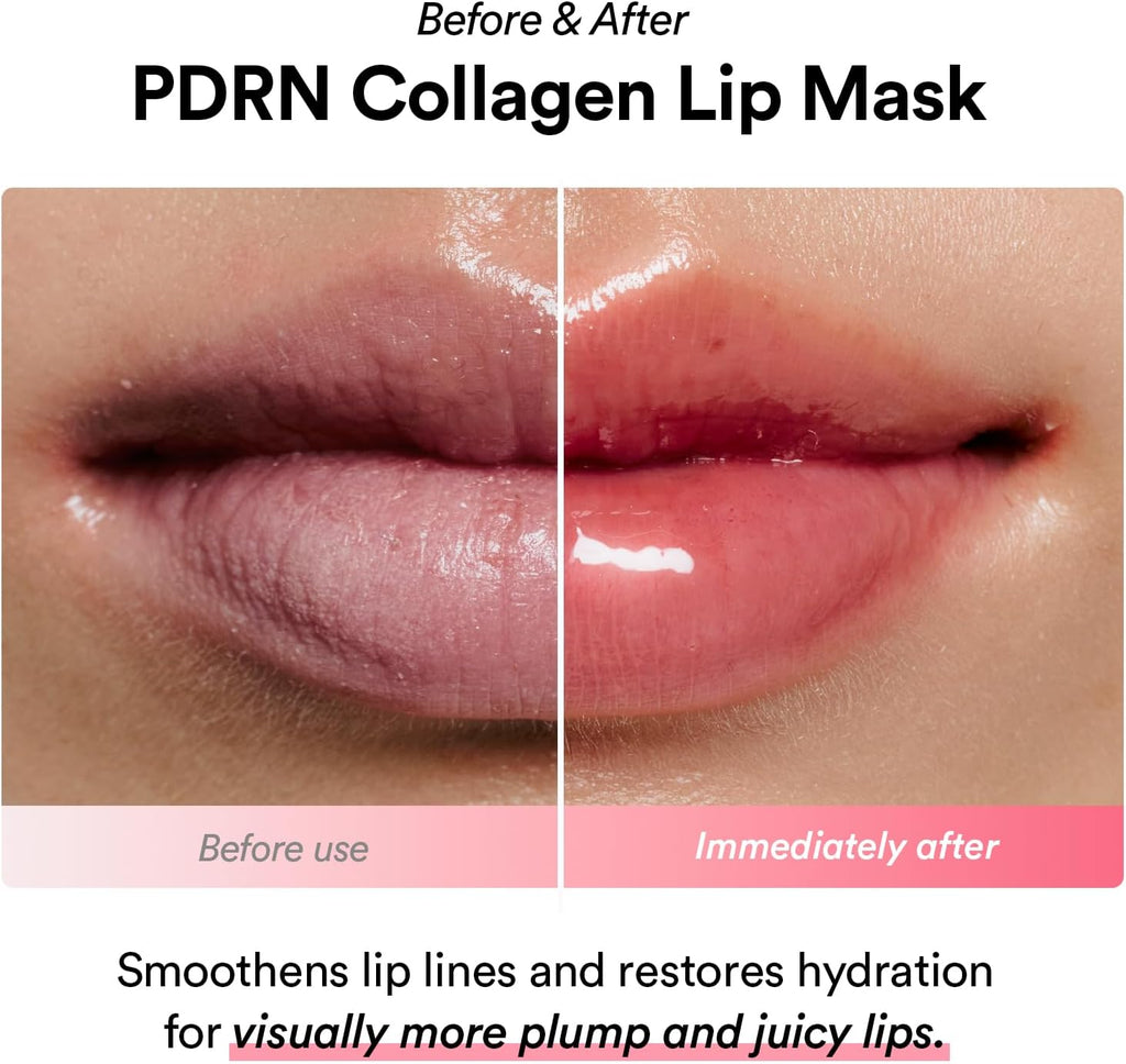 Abib PDRN Collagen Lip Mask Glazed Jelly 0.38oz – Hydrating Overnight Lip Sleeping Mask for Dry Lips