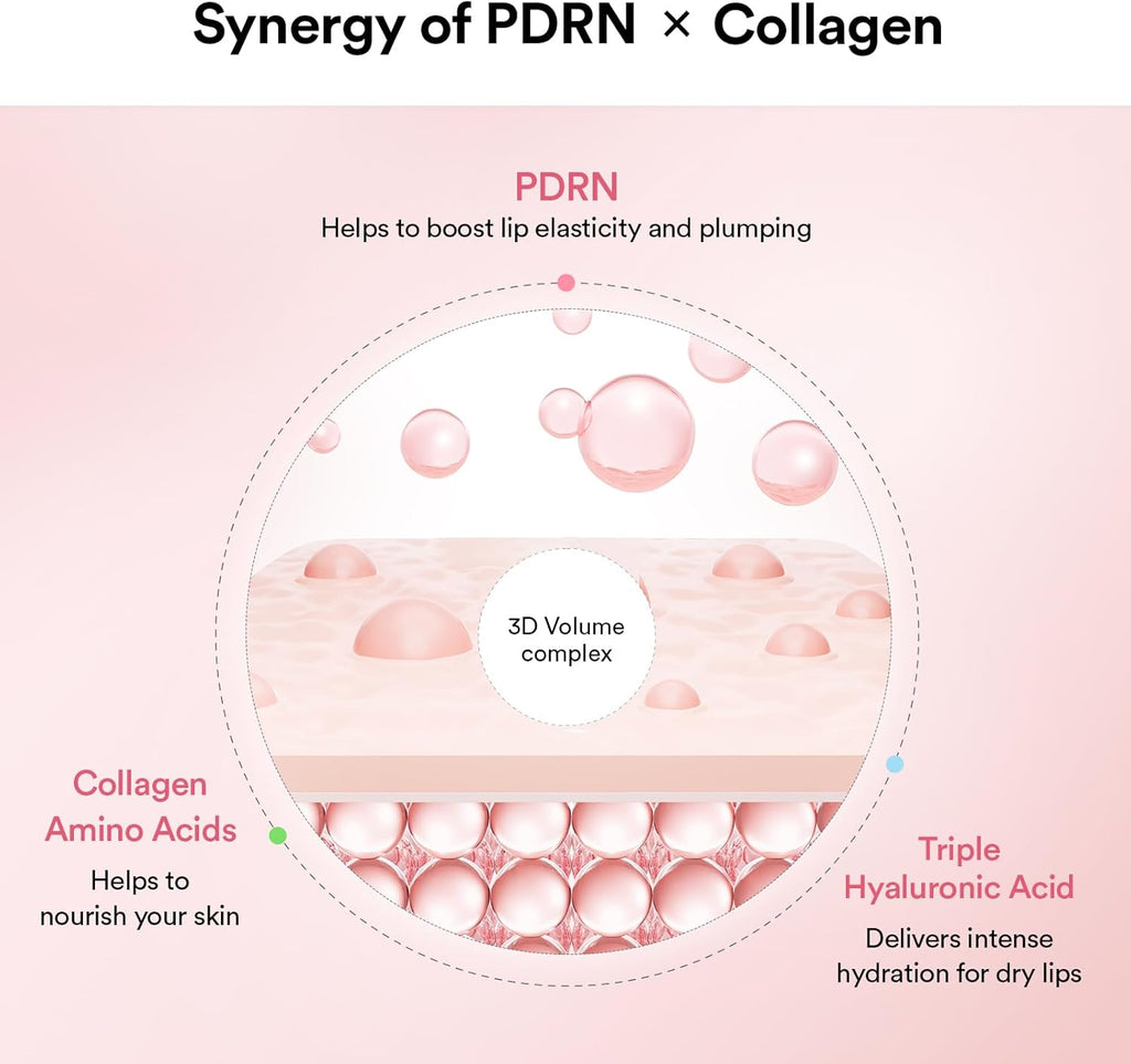 Abib PDRN Collagen Lip Mask Glazed Jelly 0.38oz – Hydrating Overnight Lip Sleeping Mask for Dry Lips