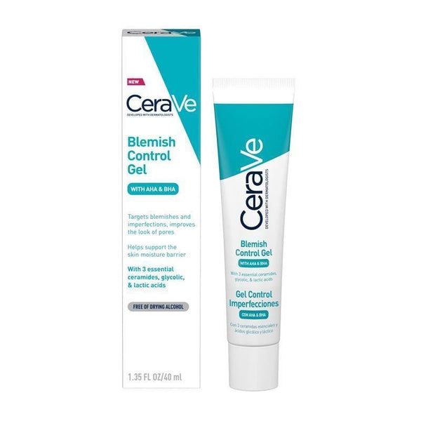 CeraVe Blemish Control Gel 40ml with AHA&BHA