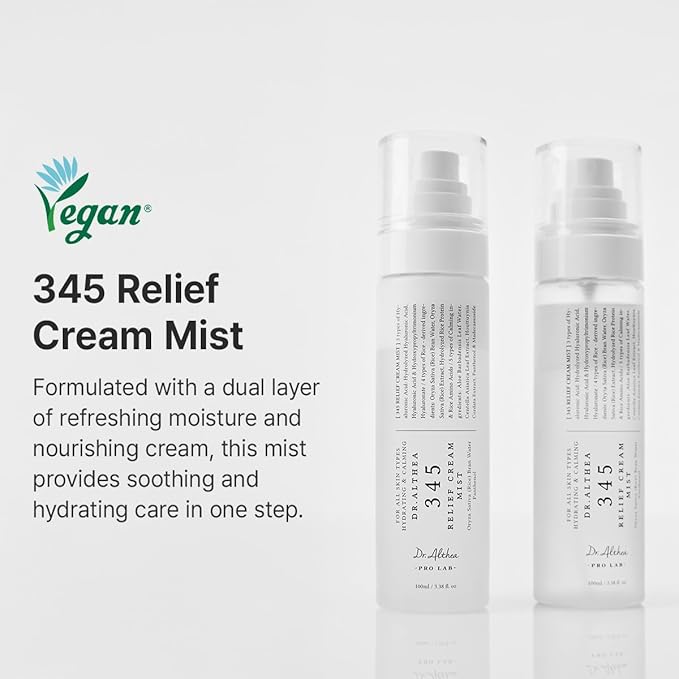 DR.ALTHEA 345 Relief Cream Mist 100ml Hydrating Korean Face Mist