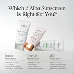 d’Alba Piedmont UV Essence Sunscreen 50ml SPF50+ PA++++ | White Truffle Korean Sun Cream for Face