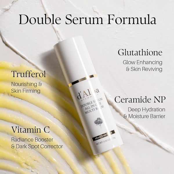 d'Alba Piedmont White Truffle Double Serum All-in-one Multi Balm