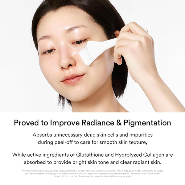 Abib Dark Spot Wrapping Mask – Glutathione Brightening Peel-Off Mask (100ml) Niacinamide & Vitamin C, Cream To Film