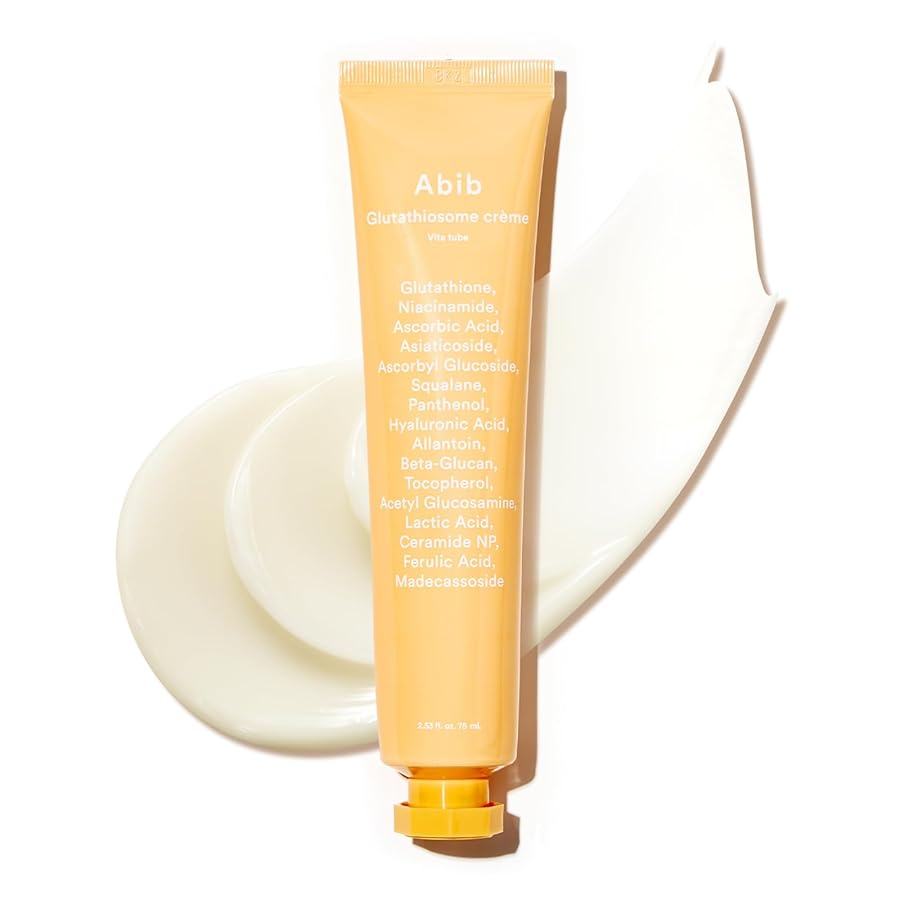 Abib Glutathiosome Cream Vita Tube 75ml Brightening Face Moisturizer