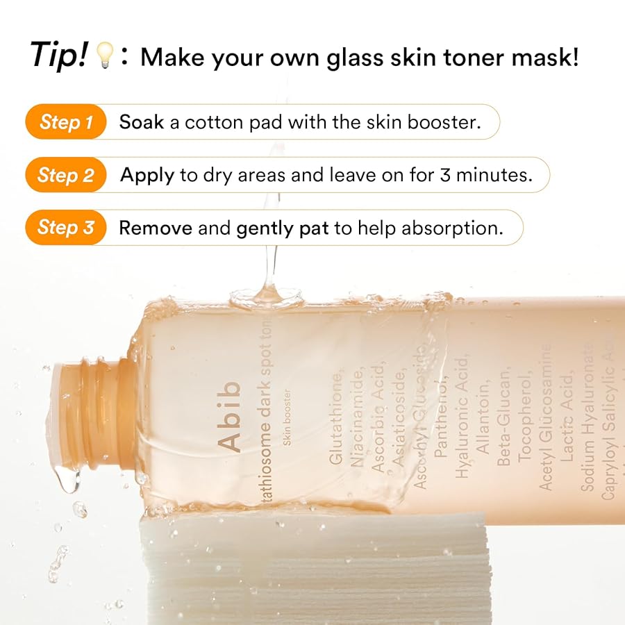 Abib Glutathiosome Dark Spot Toner Skin Booster 200ml Brightening Toner