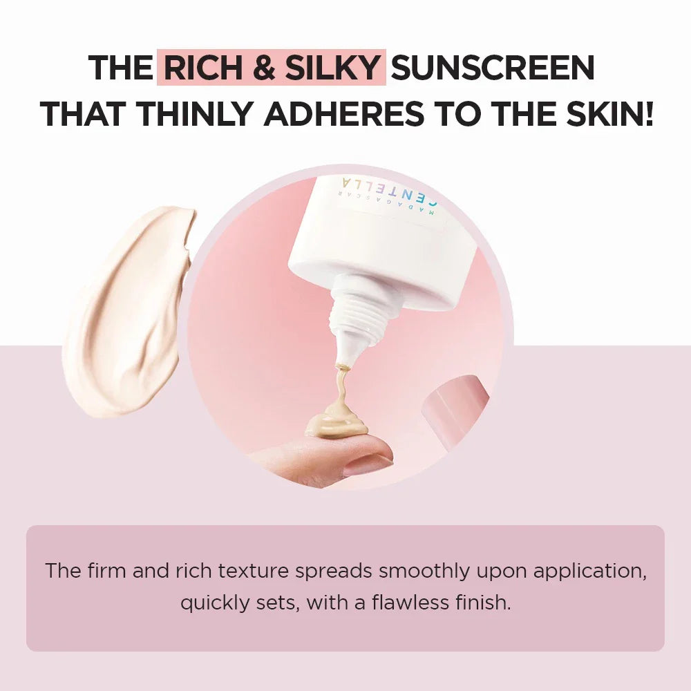 SKIN1004 Madagascar Centella Poremizing Velvet Finish Sunscreen 50ml | Matte Oil-Control SPF for Oily Skin