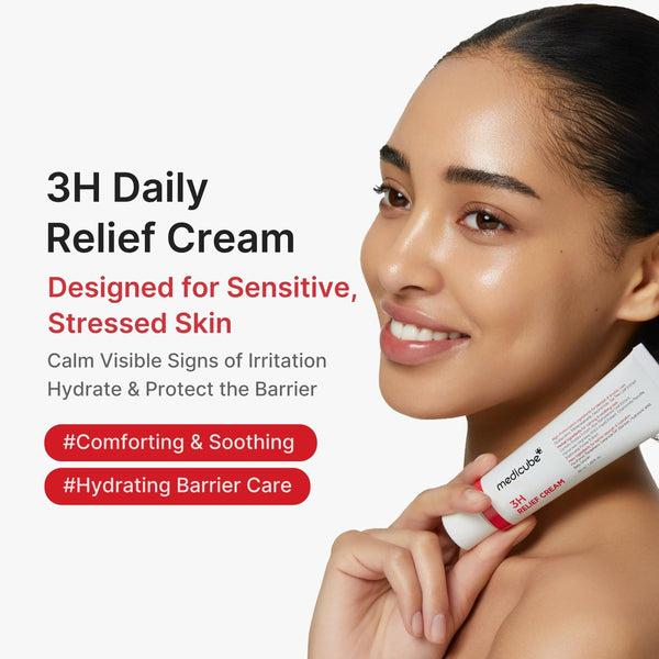Medicube 3H Daily Relief Cream | Hydrating & Soothing Moisturizer with Ceramides & Centella 50ml