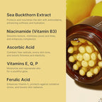 Medicube Capsule Cream With Deep Vitamin C Liposome Vitamin C Golden Capsule| Glow Gel Texture Korean Skincare, 1.94 Oz