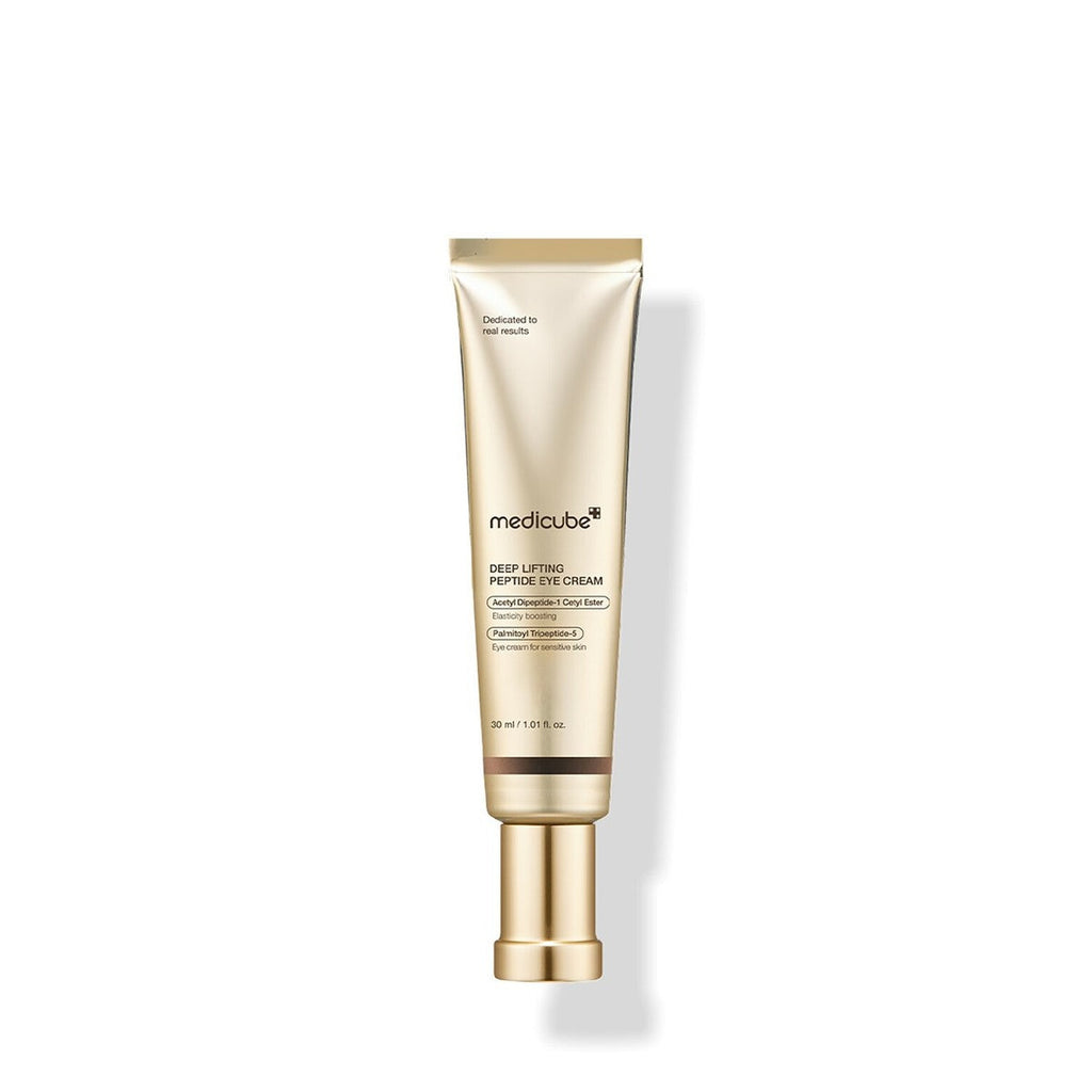 Medicube Deep Lifting Peptide Eye Cream 30 ml | Korean Peptide Eye Cream | Intensive Moisturizing & Firming Care for Smooth, Well‑Conditioned Eye Area