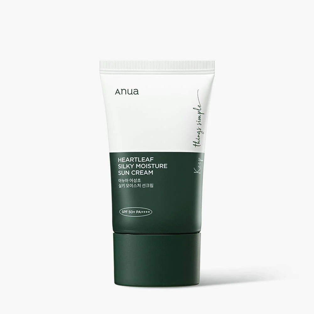 Anua Heartleaf Silky Moisture Sun Cream SPF50 50ml