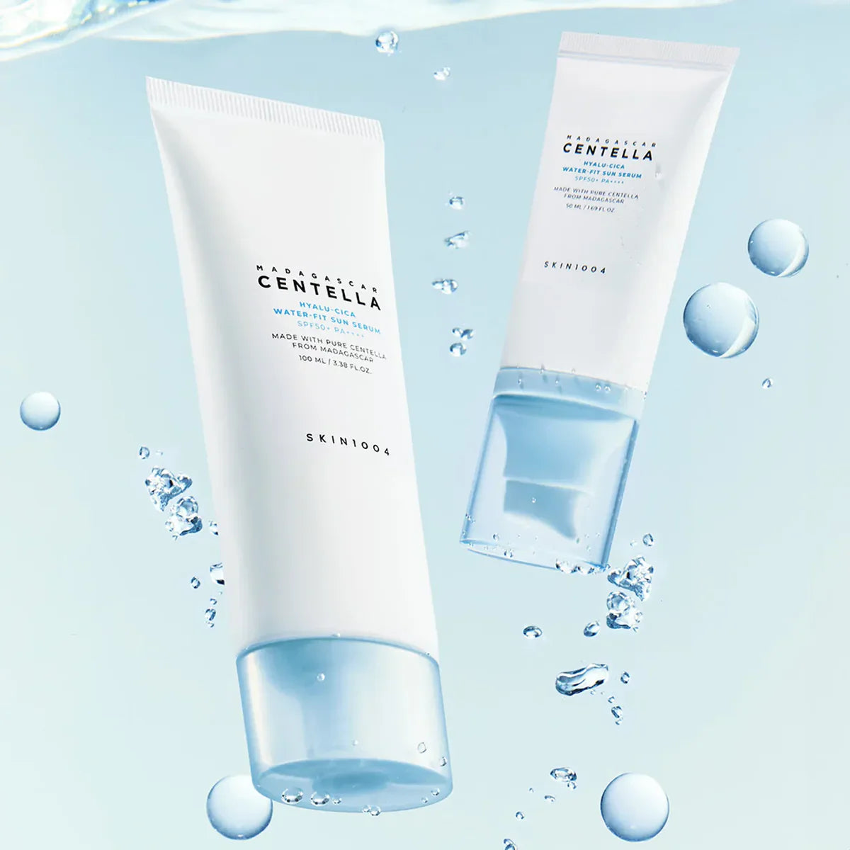 SKIN1004 Madagascar Centella Hyalu-Cica Water-Fit Sun Serum SPF50+ PA++++ 100ml