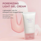 SKIN1004 Madagascar Centella Poremizing Light Gel Cream 75ml | Oil-Control Hydrating Moisturizer for Oily Skin