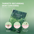 SKIN1004 Madagascar Centella Tea-Trica Relaxing Mask 24ml x 5ea | Soothing Sheet Mask for Oily & Acne-Prone Skin
