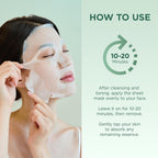 SKIN1004 Madagascar Centella Tea-Trica Relaxing Mask 24ml x 5ea | Soothing Sheet Mask for Oily & Acne-Prone Skin