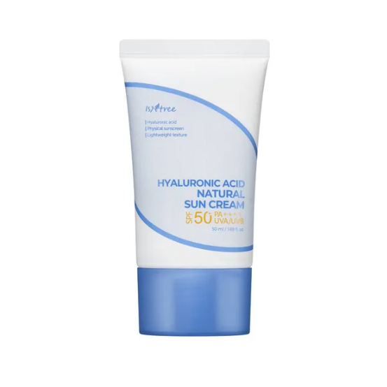 IsNtree Hyaluronic Acid Natural Sun Cream 50ml SPF 50 PA++++UVA/UVB