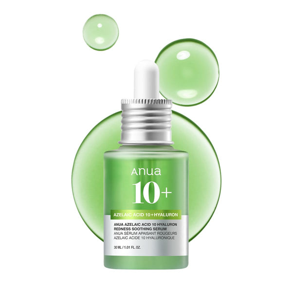ANUA Azelaic Acid 10+ Hyaluron Redness Soothing Serum 30ml