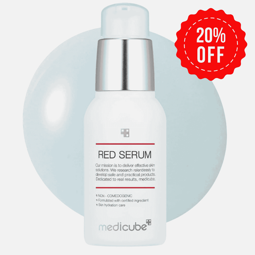 Medicube Red Serum 2.0 for Regulating Oil and Soothing Acne-Prone Skin 30ml