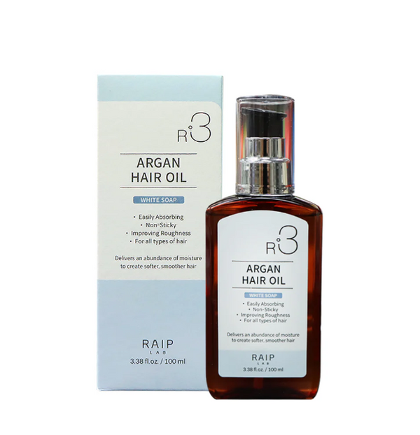 RAIP R3 Argan Hair Oil 100ml White Soap