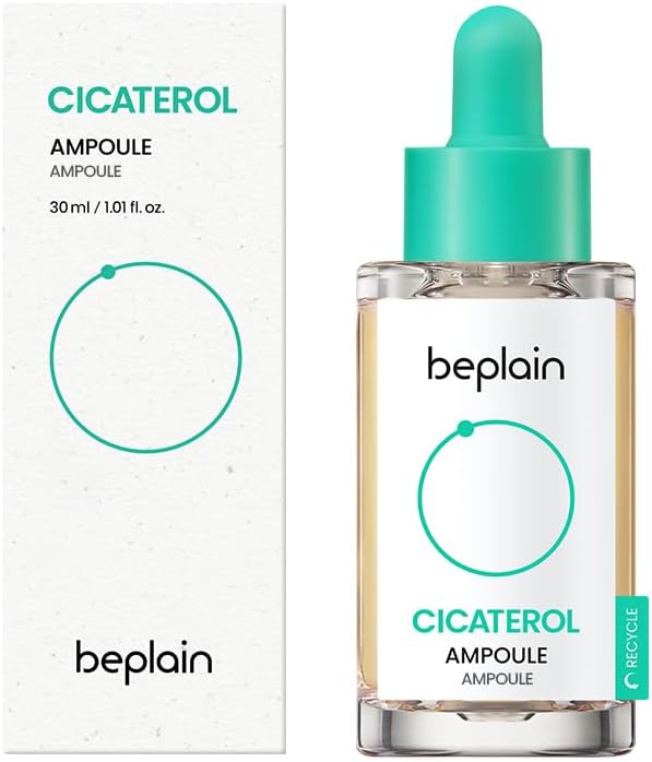 Beplain Cicaterol Ampoule 30ml | Centella Cica Soothing Serum for Sensitive & Irritated Skin
