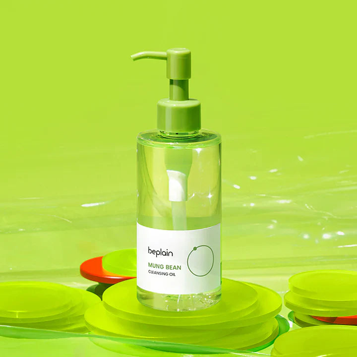 Beplain Mung Bean Cleansing Oil 200ml | Gentle Makeup Remover & Pore Cleanser