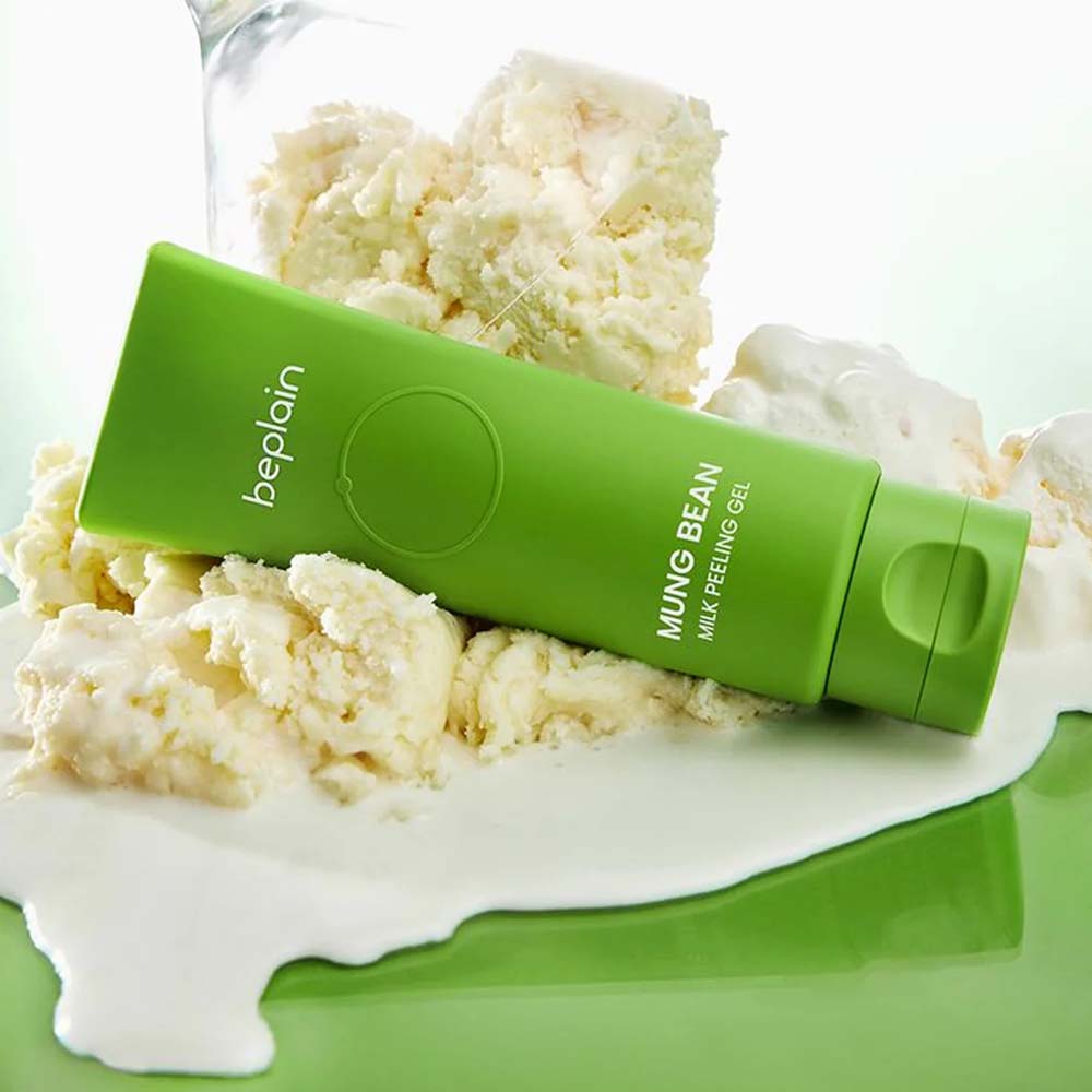 BEPLAIN Mung Bean Milk Peeling Gel 120ml – Gentle Exfoliating Korean Skincare