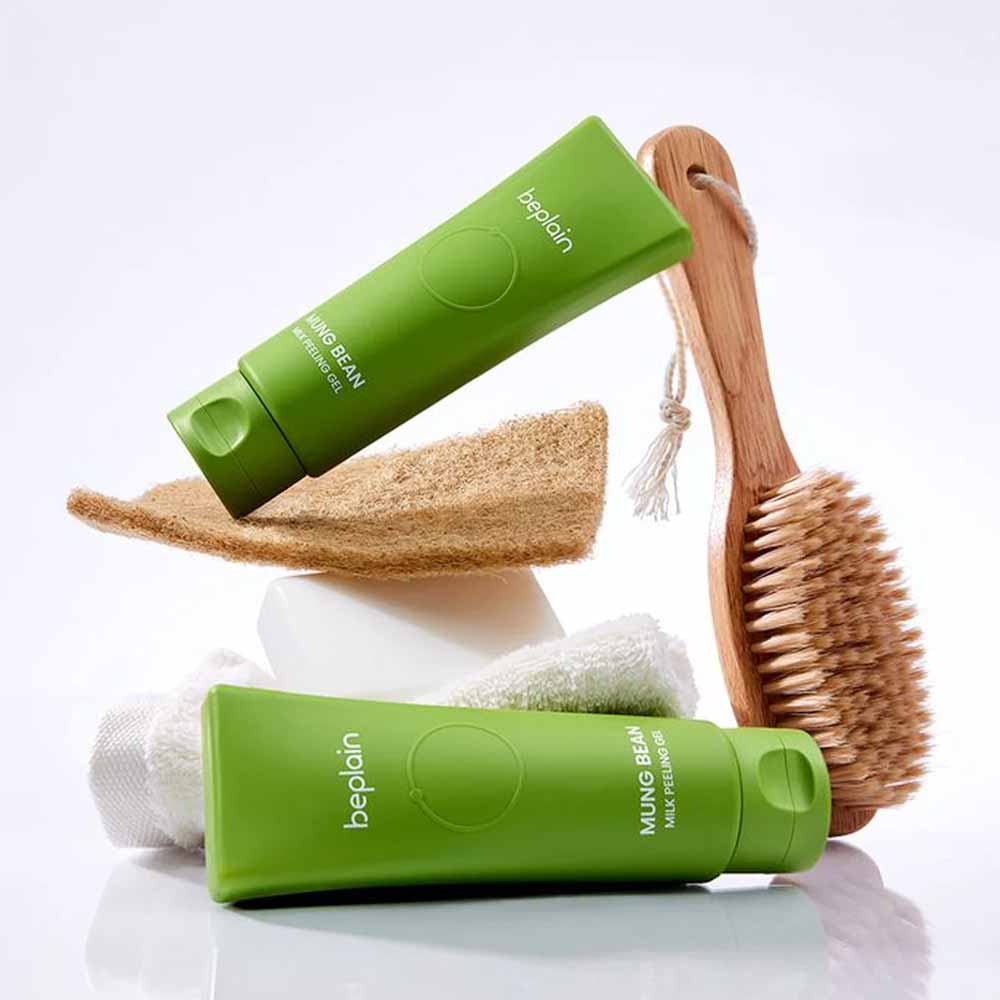 BEPLAIN Mung Bean Milk Peeling Gel 120ml – Gentle Exfoliating Korean Skincare