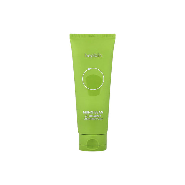 BEPLAIN Mung Bean pH-Balanced Cleansing Foam 160ml – Gentle Korean Face Cleanser
