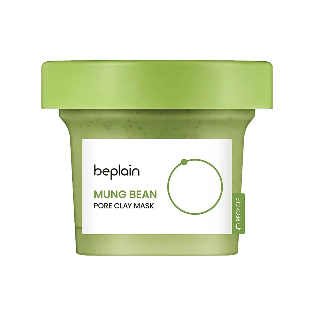 Beplain Mung Bean Pore Clay Mask 120ml | Deep Cleansing Sebum Control Mask