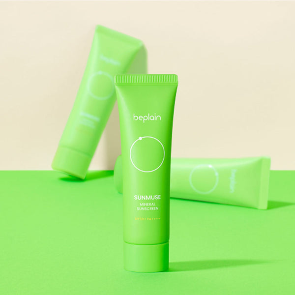 Beplain Sunmuse Mineral Sunscreen 50ml | Gentle SPF Protection for Sensitive Skin